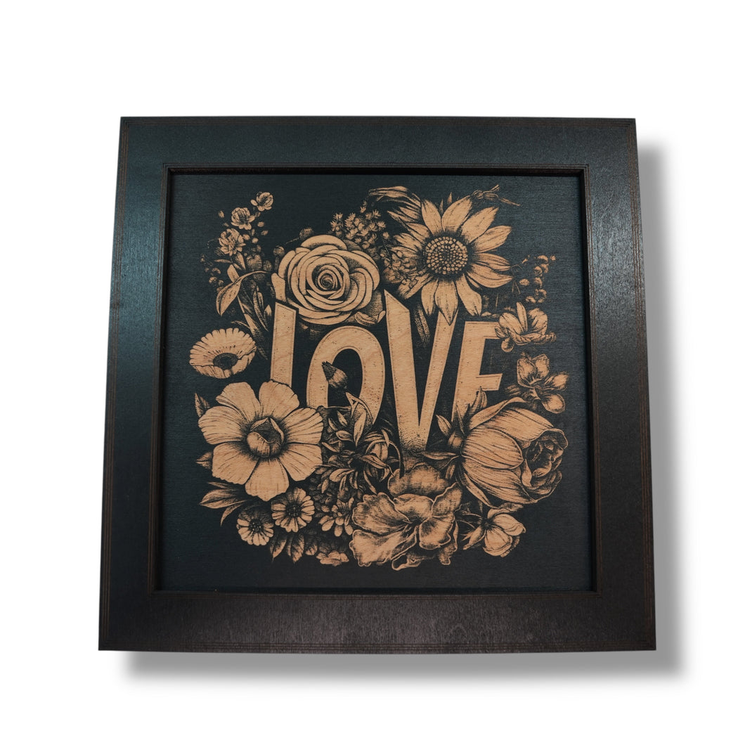Framed Art - CUSTOM - Love