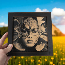 Load image into Gallery viewer, Framed Art - CUSTOM - Venetian Mask