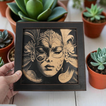 Load image into Gallery viewer, Framed Art - CUSTOM - Venetian Mask