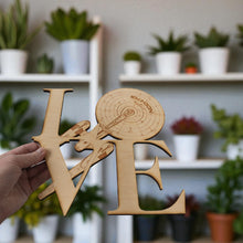 Load image into Gallery viewer, Love Sign - Starship - 11x10