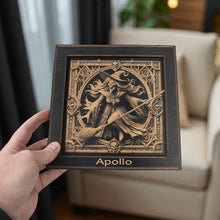 Load image into Gallery viewer, Framed Art - PERSONALIZED - CUSTOM - Haloween Witch