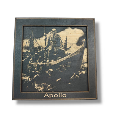 Framed Art - PERSONALIZED - CUSTOM - Viking Scene