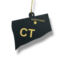 Load image into Gallery viewer, Ornament - CUSTOM - Connecticut State with Cities