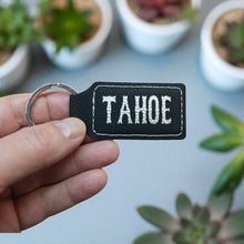 Load image into Gallery viewer, Keychain - Rectangle - Tahoe - Leather