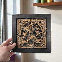 Load image into Gallery viewer, Framed Art - CUSTOM - Halloween Witch