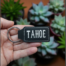 Load image into Gallery viewer, Keychain - Rectangle - Tahoe - Leather