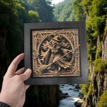 Load image into Gallery viewer, Framed Art - CUSTOM - Halloween Witch