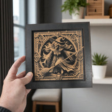 Load image into Gallery viewer, Framed Art - CUSTOM - Halloween Witch