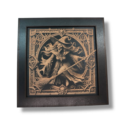 Framed Art - CUSTOM - Halloween Witch