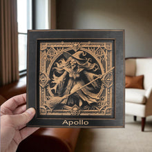 Load image into Gallery viewer, Framed Art - PERSONALIZED - CUSTOM - Haloween Witch