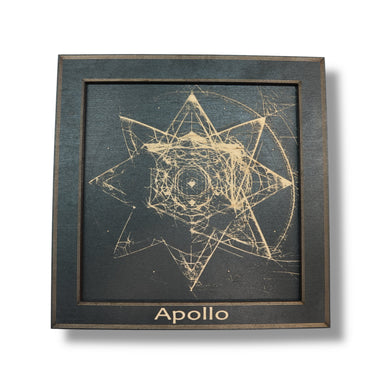 Framed Art - PERSONALIZED - CUSTOM - Organic Merkaba