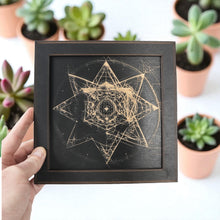 Load image into Gallery viewer, Framed Art - CUSTOM - Organic Merkaba