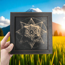 Load image into Gallery viewer, Framed Art - CUSTOM - Organic Merkaba