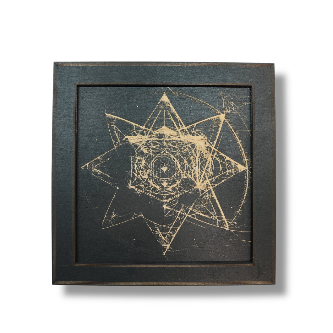Framed Art - CUSTOM - Organic Merkaba