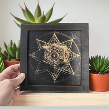 Load image into Gallery viewer, Framed Art - CUSTOM - Organic Merkaba
