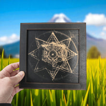 Load image into Gallery viewer, Framed Art - CUSTOM - Organic Merkaba