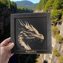 Load image into Gallery viewer, Framed Art - PERSONALIZED - CUSTOM - Dragon