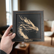 Load image into Gallery viewer, Framed Art - PERSONALIZED - CUSTOM - Dragon
