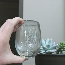 Load image into Gallery viewer, 15oz Stemless Wine Glass -   Hades God of the Underworld