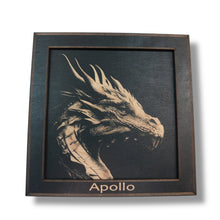 Load image into Gallery viewer, Framed Art - PERSONALIZED - CUSTOM - Dragon