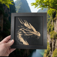 Load image into Gallery viewer, Framed Art - CUSTOM - Dragon