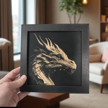 Load image into Gallery viewer, Framed Art - CUSTOM - Dragon