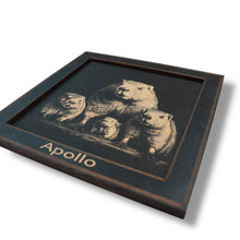 Load image into Gallery viewer, Framed Art - PERSONALIZED - CUSTOM - Beaver Family