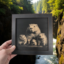 Load image into Gallery viewer, Framed Art - CUSTOM - Beaver Family