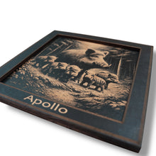 Load image into Gallery viewer, Framed Art - PERSONALIZED - CUSTOM - Wild Boar Family