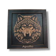Load image into Gallery viewer, Framed Art - PERSONALIZED - CUSTOM - Wolf