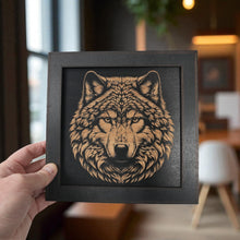 Load image into Gallery viewer, Framed Art - CUSTOM - Wolf