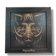 Load image into Gallery viewer, Framed Art - PERSONALIZED - CUSTOM - Wild Boar