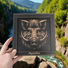 Load image into Gallery viewer, Framed Art - PERSONALIZED - CUSTOM - Wild Boar