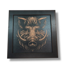 Load image into Gallery viewer, Framed Art - CUSTOM - Wild Boar