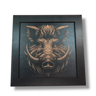 Framed Art - CUSTOM - Wild Boar