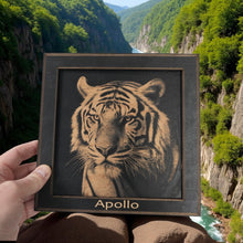 Load image into Gallery viewer, Framed Art - PERSONALIZED - CUSTOM - Tiger