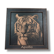 Load image into Gallery viewer, Framed Art - PERSONALIZED - CUSTOM - Tiger