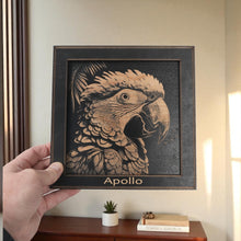 Load image into Gallery viewer, Framed Art - PERSONALIZED - CUSTOM - Tropical Bird