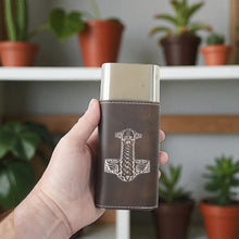 Load image into Gallery viewer, Cigar Case with Cutter - Mjolnir - Leather