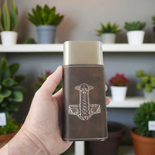Load image into Gallery viewer, Cigar Case with Cutter - Mjolnir - Leather