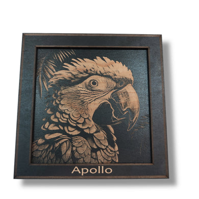 Framed Art - PERSONALIZED - CUSTOM - Tropical Bird