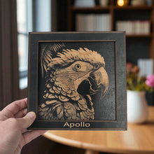 Load image into Gallery viewer, Framed Art - PERSONALIZED - CUSTOM - Tropical Bird