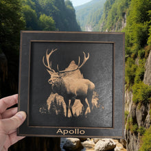 Load image into Gallery viewer, Framed Art - PERSONALIZED - CUSTOM - Deer