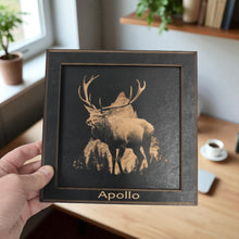 Load image into Gallery viewer, Framed Art - PERSONALIZED - CUSTOM - Deer