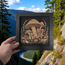 Load image into Gallery viewer, Framed Art - CUSTOM - Mushrooms