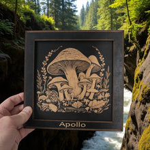 Load image into Gallery viewer, Framed Art - PERSONALIZED - CUSTOM - Mushrooms