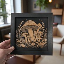 Load image into Gallery viewer, Framed Art - CUSTOM - Mushrooms