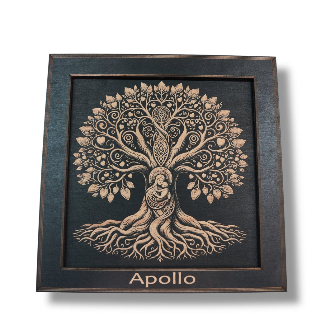 Framed Art - PERSONALIZED - CUSTOM - Tree of Life