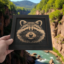 Load image into Gallery viewer, Framed Art - CUSTOM - Raccoon