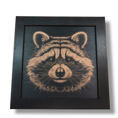 Framed Art - CUSTOM - Raccoon